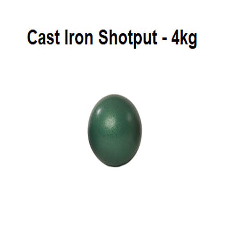 Cast Iron Shotput - 4kg