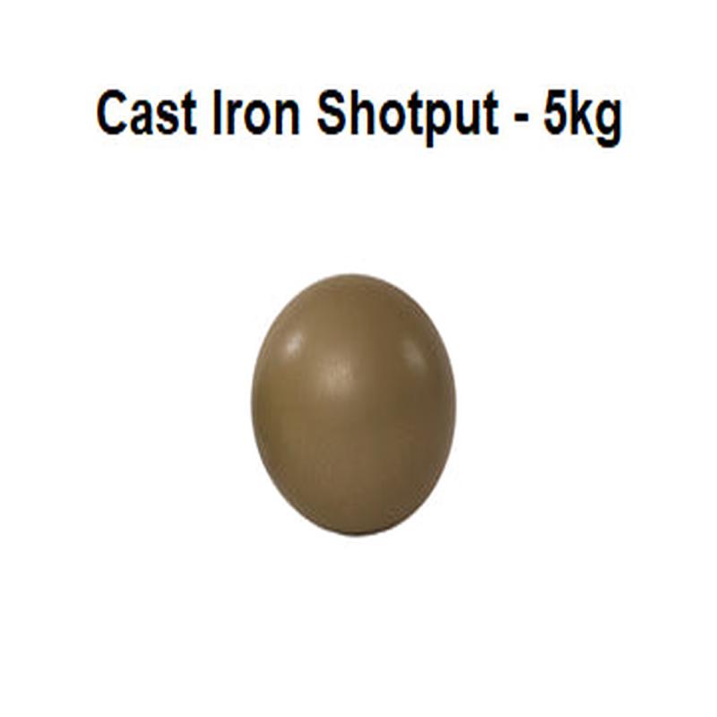 Cast Iron Shotput - 5kg