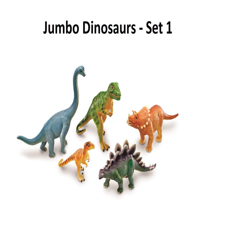 Jumbo Animal Sets - Dinosaurs Set 1