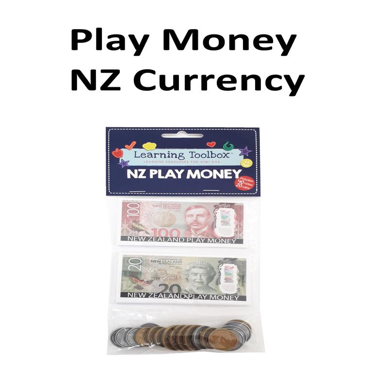Play Money - New Zealand Currency Pack