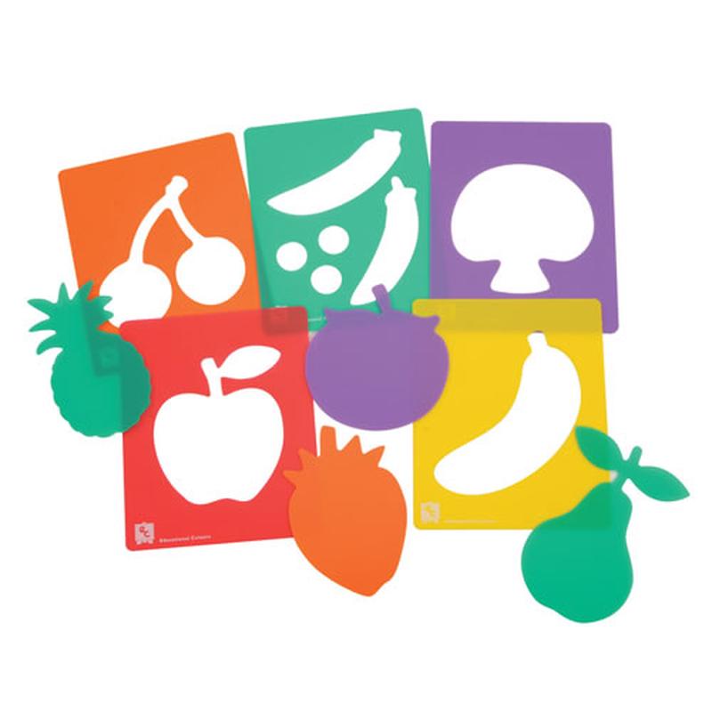 Vegetables - 6 Piece Stencils