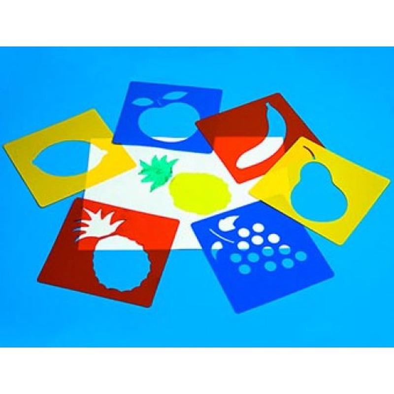 Washable Stencils (14 x 15cm) - Fruit 6's