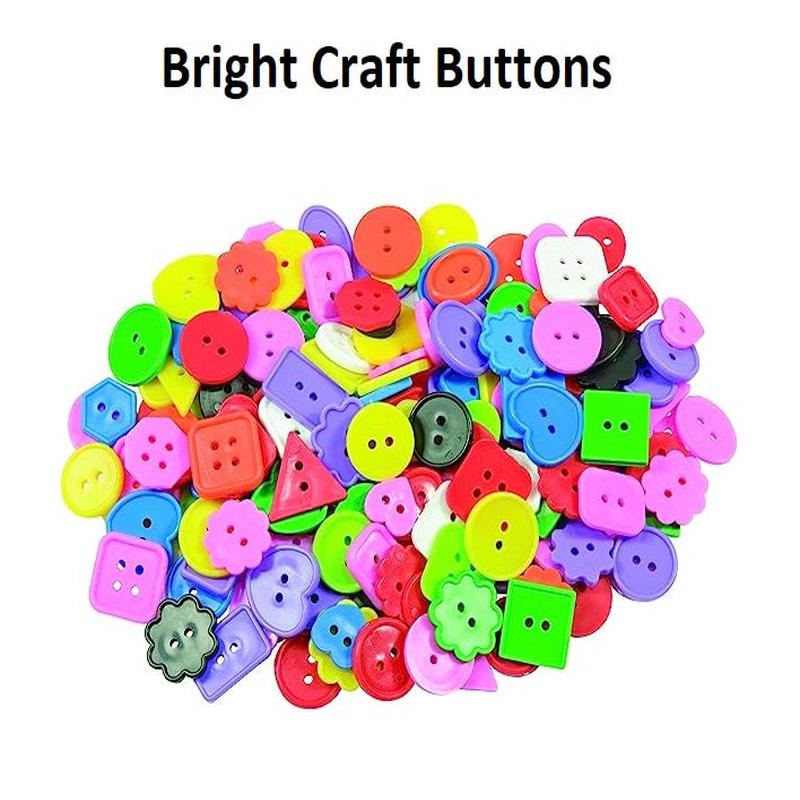 Bright Craft Buttons