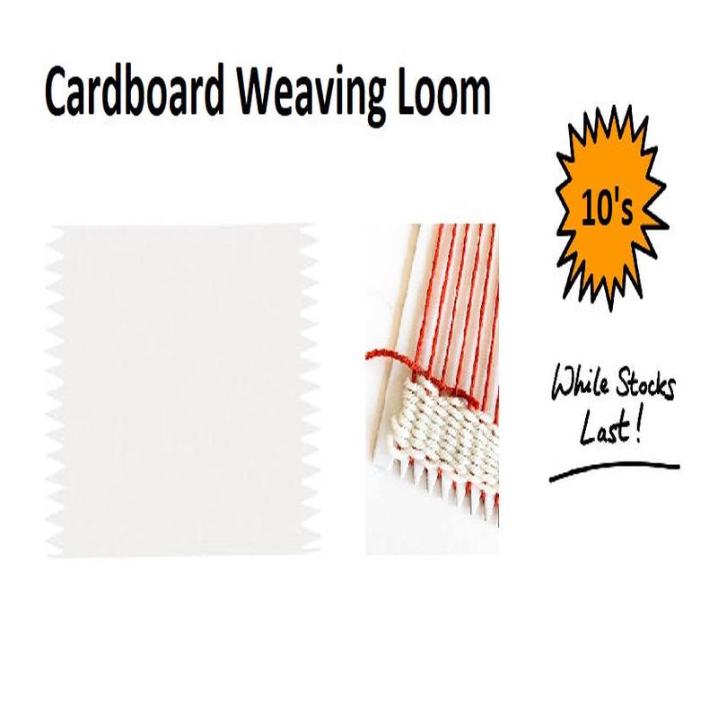Cardboard - Weaving Looms - 10's