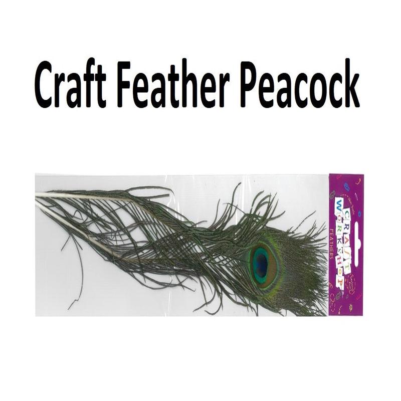 Craft Feathers - Peacock