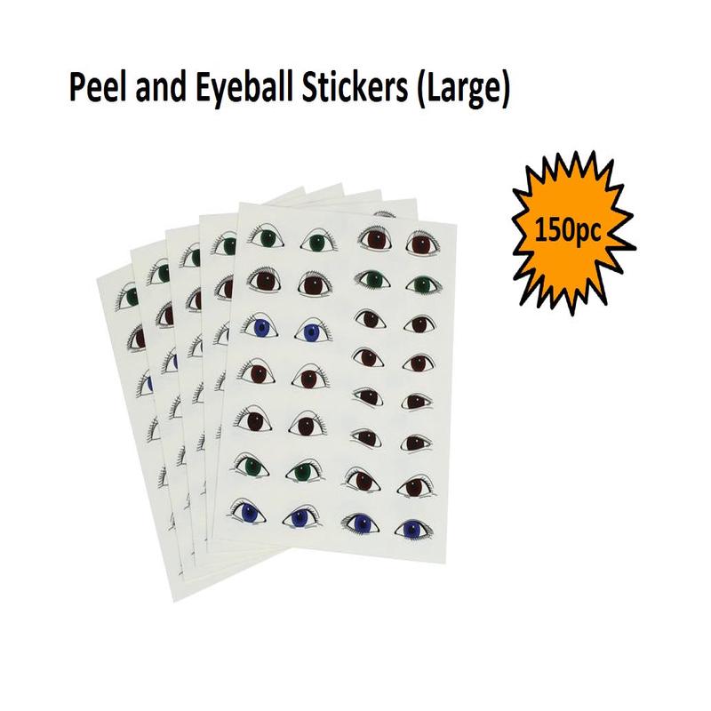 Peel And Stick Eyes - Large