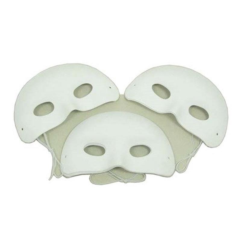 Masks - Children Carnival Plastic Masks (Pack of 12)
