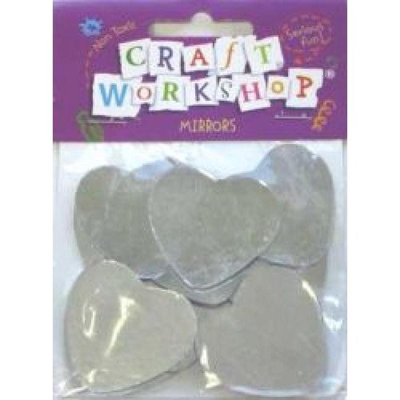 Craft Mirrors - Hearts 12pcs
