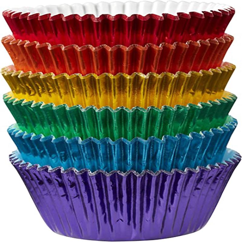 Metallic Patty Pans Asst (Cup Cakes) - 100's