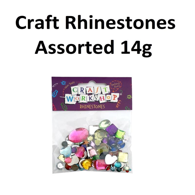 Craft Rhinestones - Assorted 14g