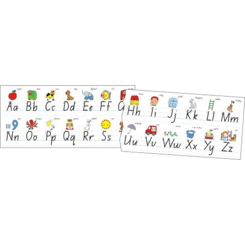 Alphabet Desk Strips
