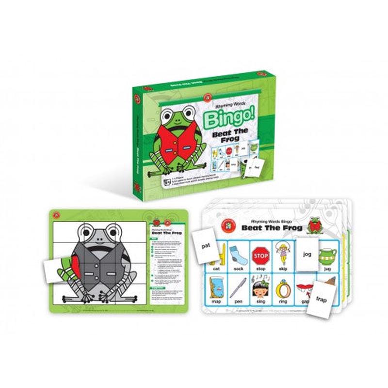 Beat The Frog Bingo Game | Rhyming Words