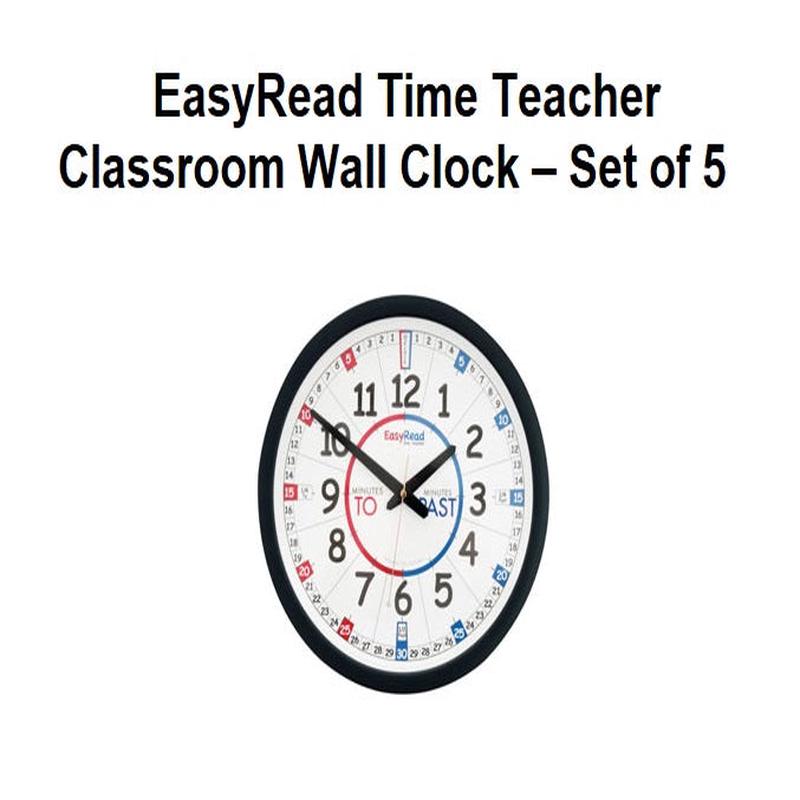 Easy Read Teacher Time Clock
