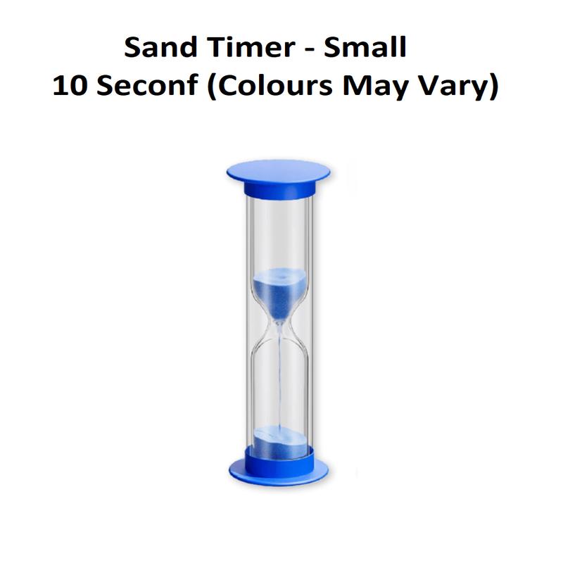Sand Timer - Small - 10 Secs - Light Green