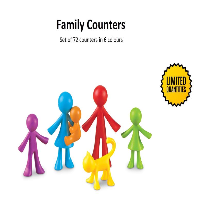 All About Me Family Counters - Pot 72
