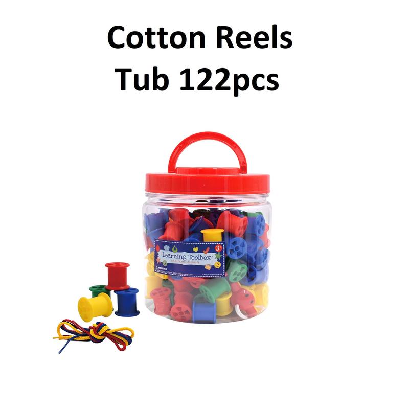 Cotton Reels - Jar of 122pcs