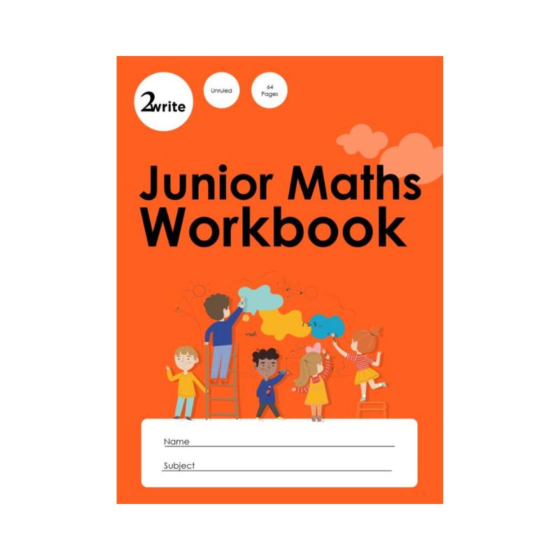 Te Reo - Junior Maths Workbook - Unlined