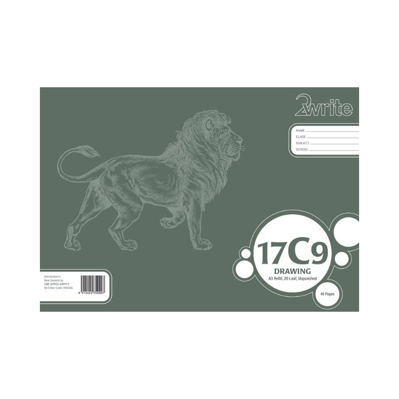 17C9 - A3 Drawing Refill Pad (Unpunched)