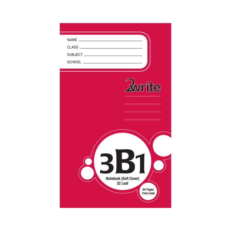 3B1 - Notebook - 7mm Lined