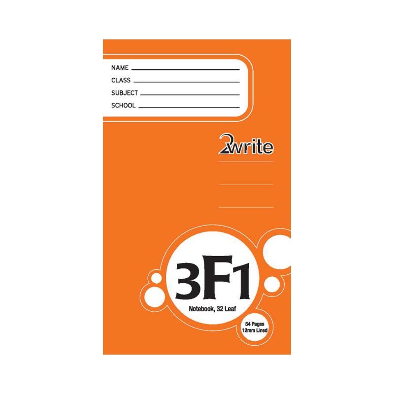 3F1 - Notebook - 12mm Lined