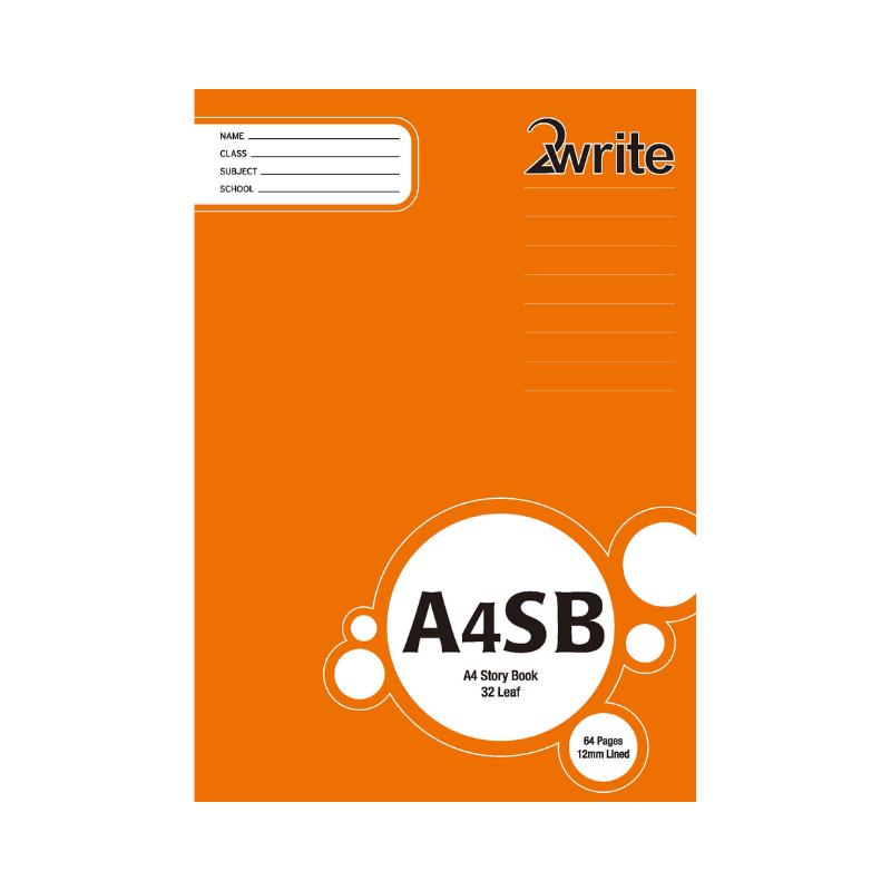 A4SB - A4 Story Book - 12mm Lined with Picture Space