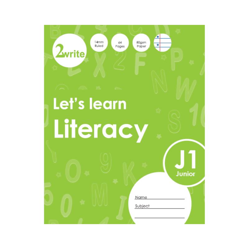 Junior - Let's Learn Literacy J1 - 14mm Lined