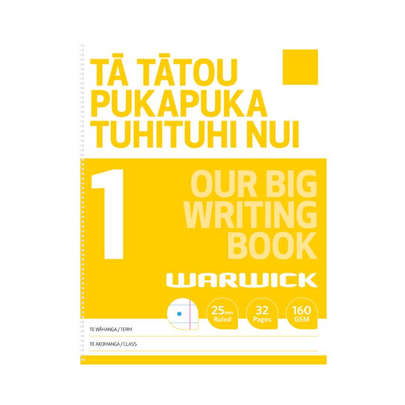 Our Big Writing Modelling Book 1 Half Ruled 25mm (Warwick)