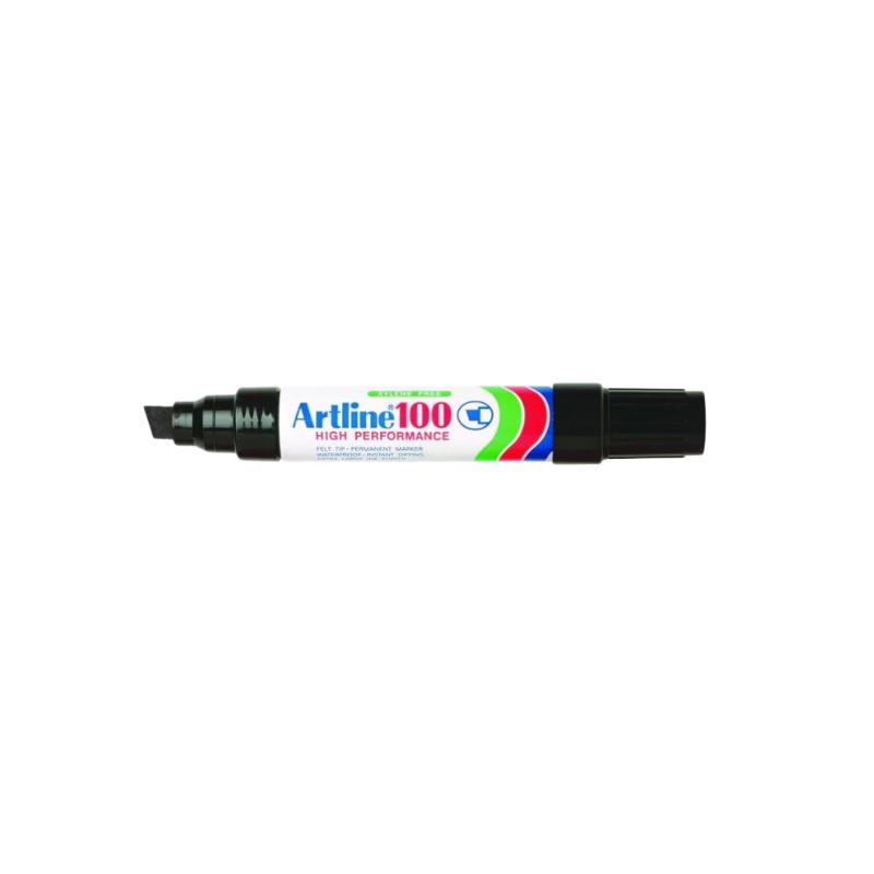 Black - Artline 100 - Chisel Tip - Jumbo Markers