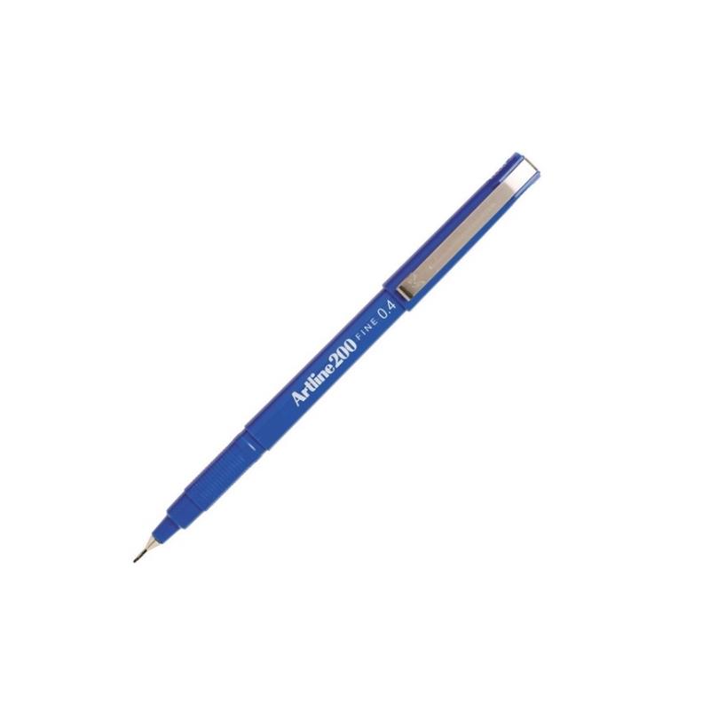 Blue - Artline 200 Fineliner Pen 0.4mm