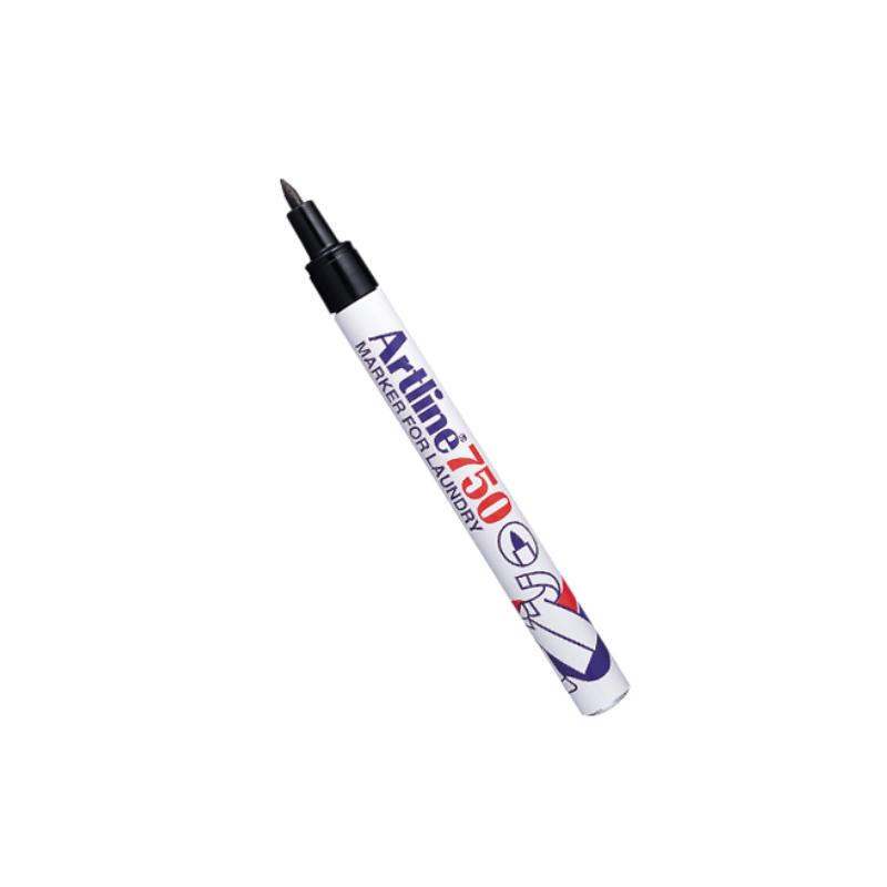 Black - Artline 750 Laundry Marker 1.2mm