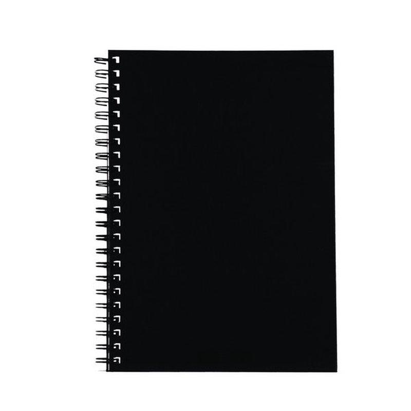 A4 Spirax 512 Hard Cover Book - 200 Page (Spiral Bound)