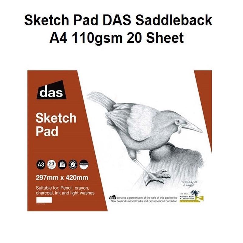 A4 - Spiral Bound Sketch Book - 20 Leaf