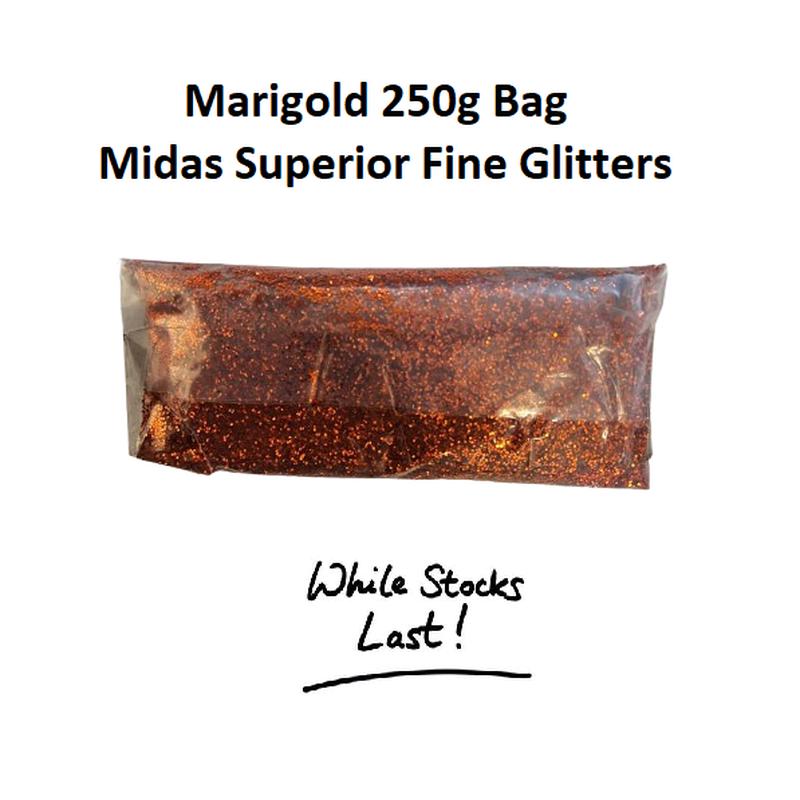 Marigold 250g - Midas Superior Fine Glitters