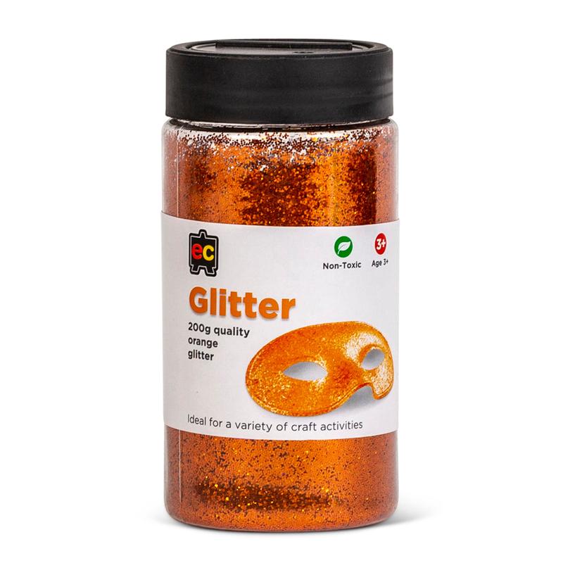 Orange 200g - Fine Glitters