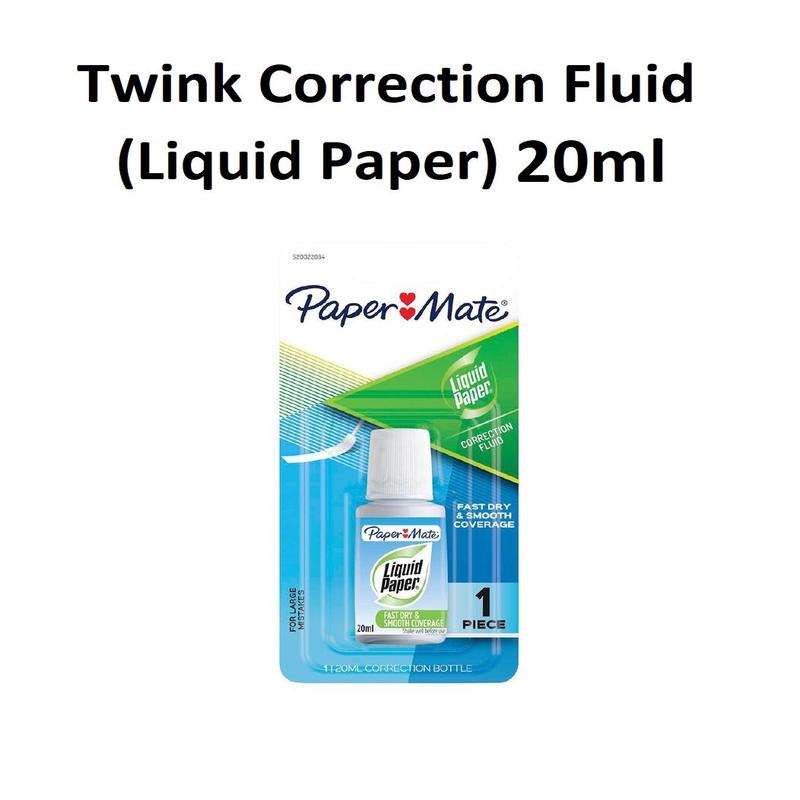Papermate Liquid Paper Correction Fluid - 20ml