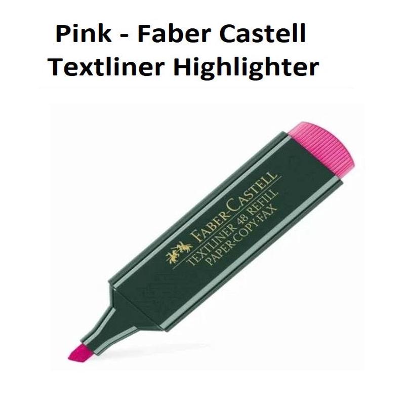 Pink - Faber Castell Textliner Highlighter