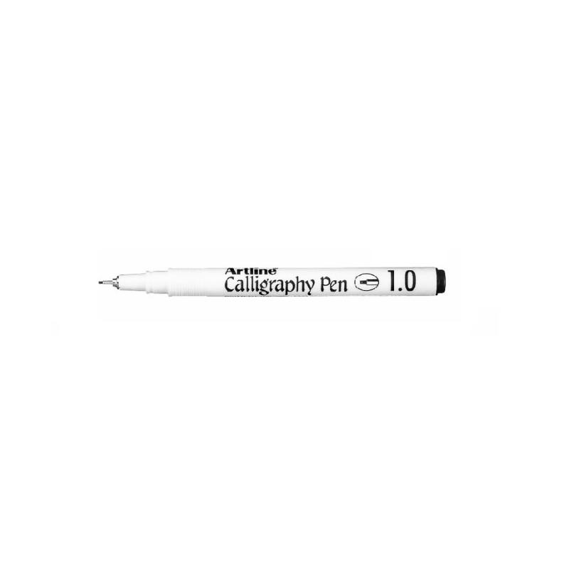 Black - Artline 241 Calligraphy Pen 1mm