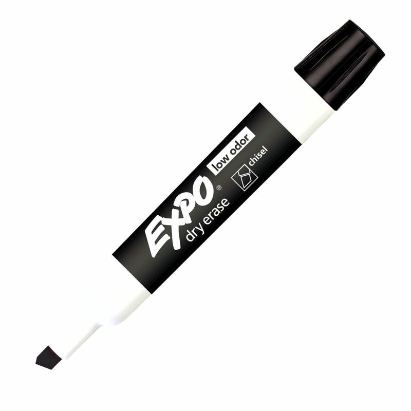 Black - Chisel Tip Expo Whiteboard Marker