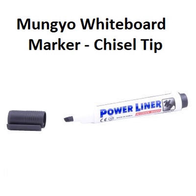 Black - Chisel Tip Mungyo Whiteboard Marker