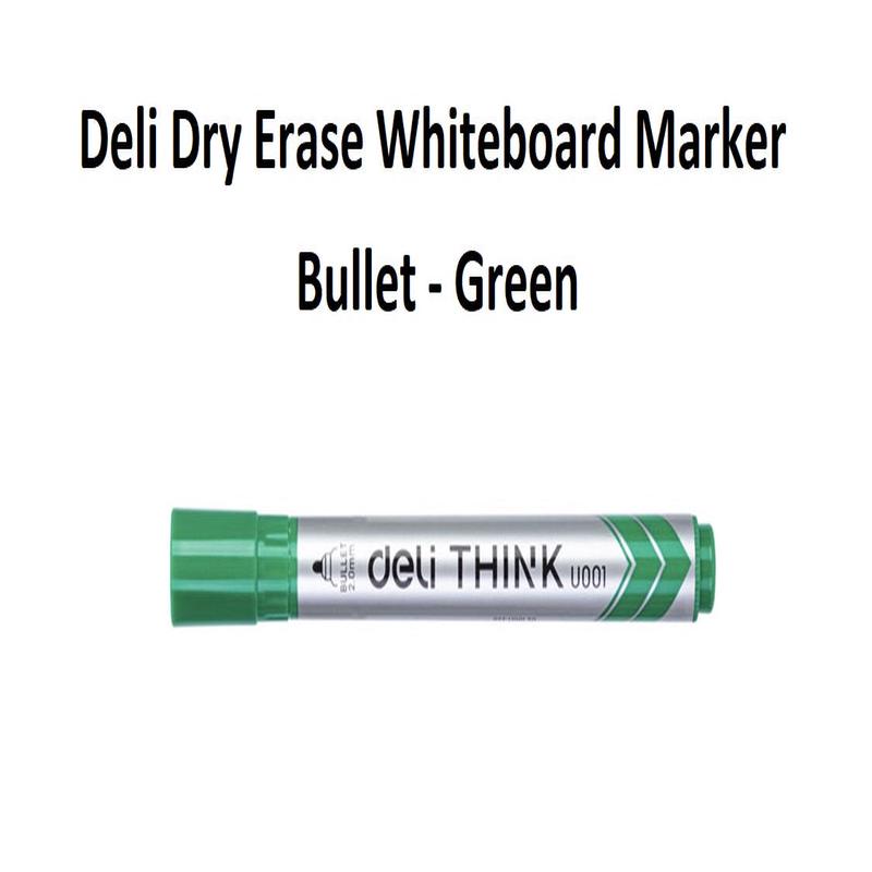Green - Bullet Tip Whiteboard Marker Deli
