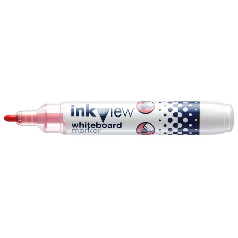 Red - Bullet Tip Uni Inkview Whiteboard Marker