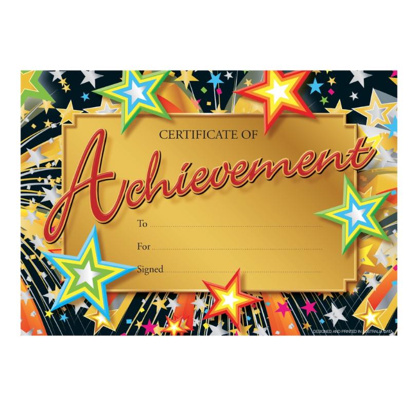 Achievement - Certificates (Pack of 35)