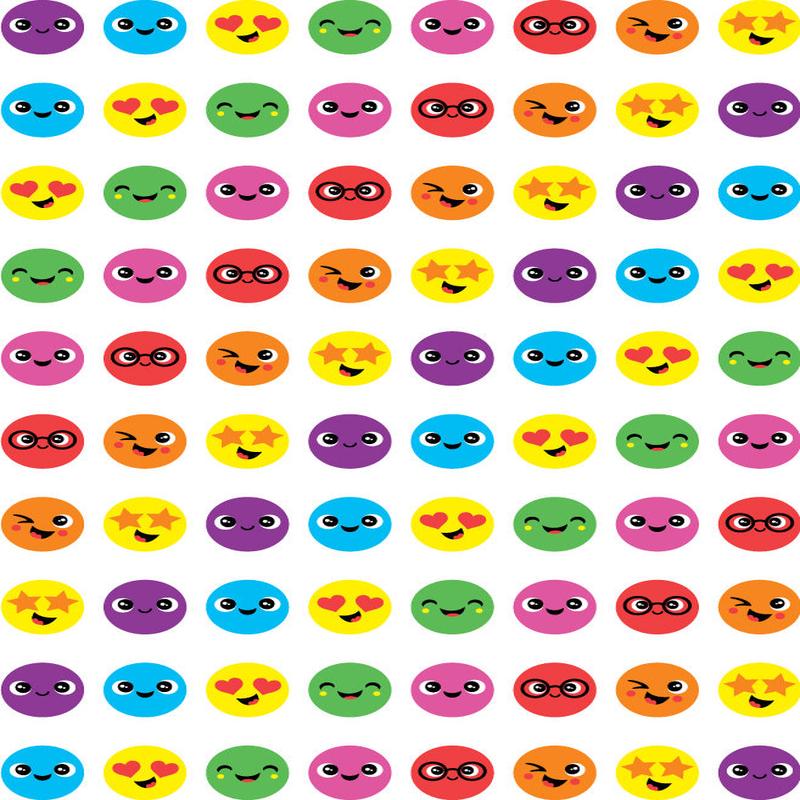 Smiles - Dynamic Merit Stickers (Pack of 800)