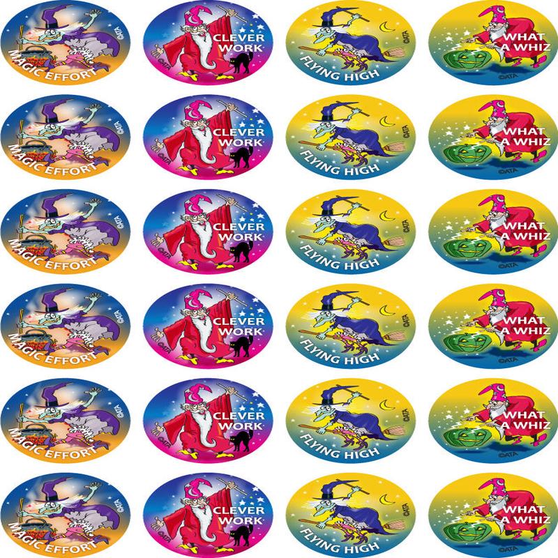 Witches & Wizards - Merit Stickers (Pack of 96)