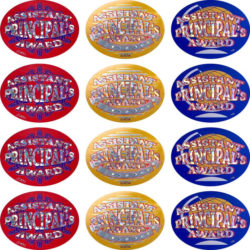 Assistant Principal's Award - Colour - Merit Stickers (Pack of 300)