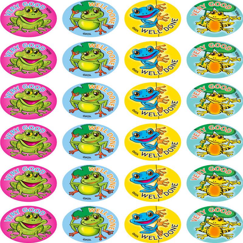 Frogs - Merit Stickers (Pack of 96)
