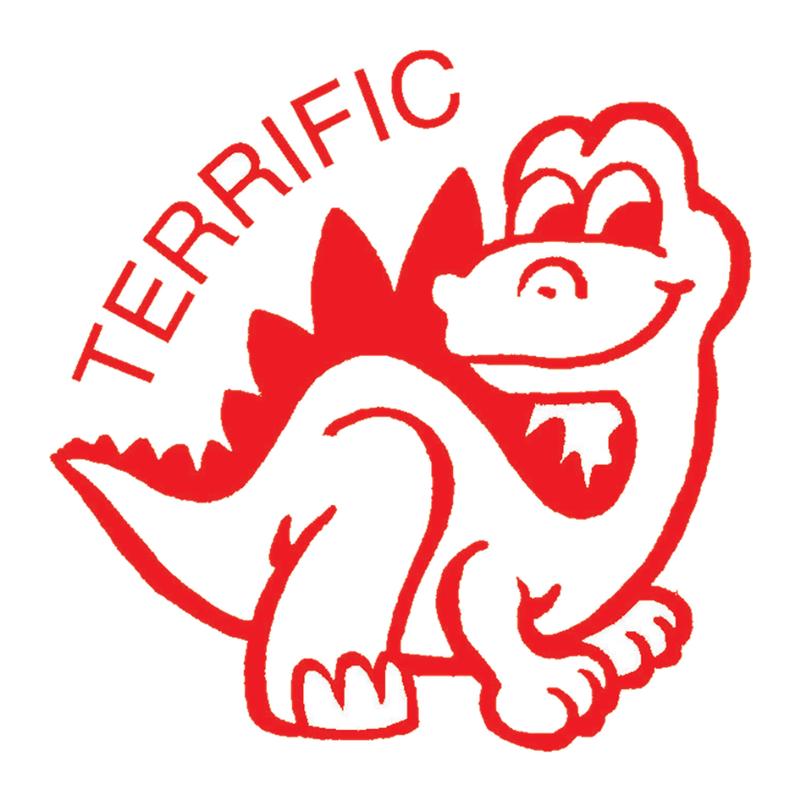 Terrific Dinosaur - Merit Stamp