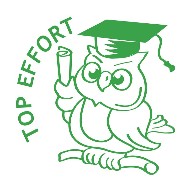 Top Effort Owl - Merit Stamp