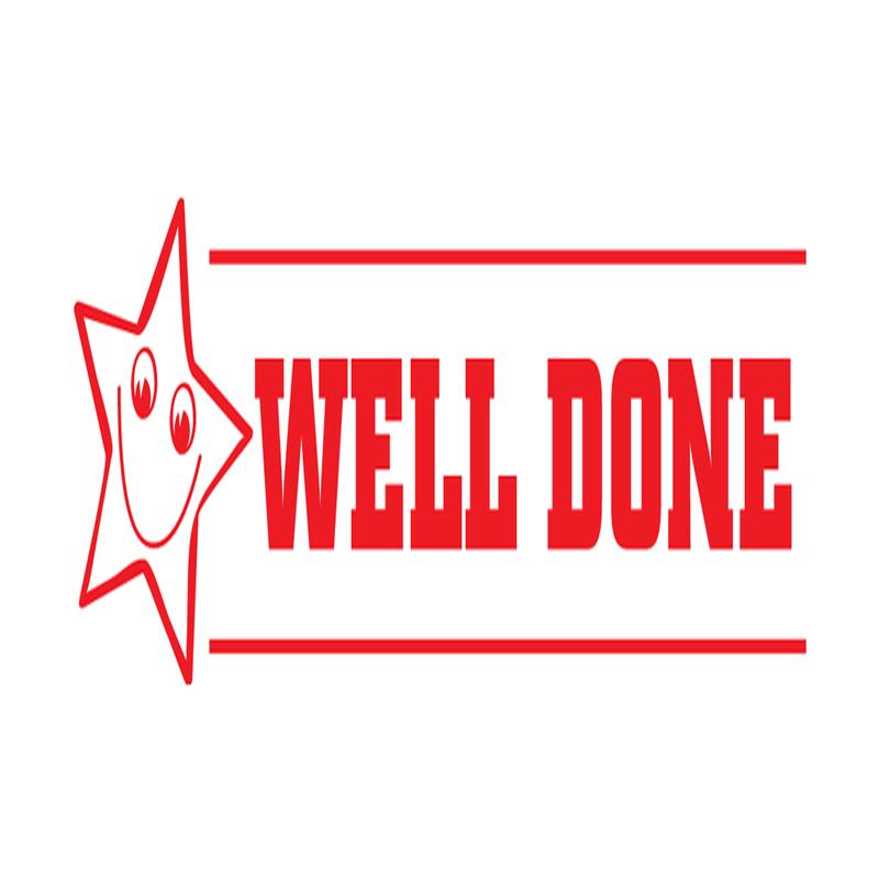 Well Done - Teacher's Stamp