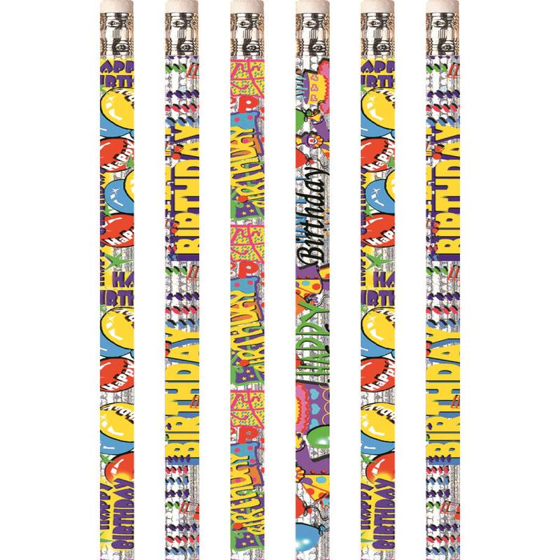 Birthday Glitz - Merit Pencils (Bundle of 10)